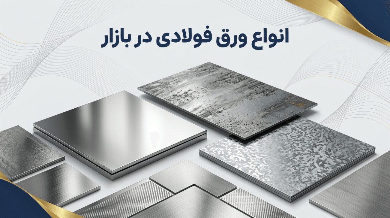 انواع ورق فولادی در بازار